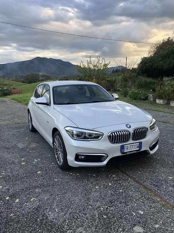 Usata BMW 116 Efficient Dynamics 116 CV (85 kW) 2018 Bianco Utilitaria