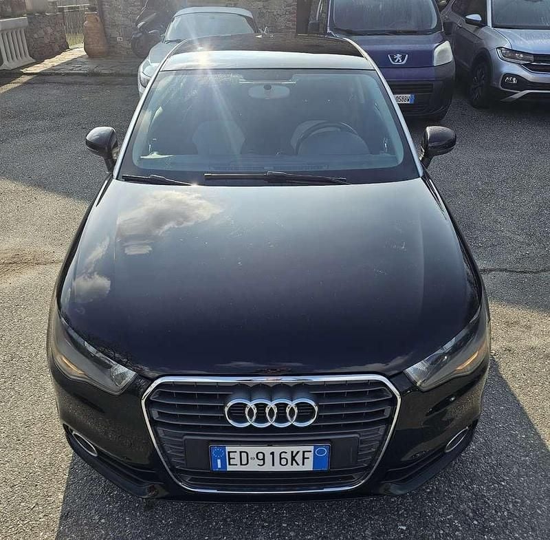 Usata Audi A1 Ambiente 86 CV (63 kW) 2010 Nero Utilitaria