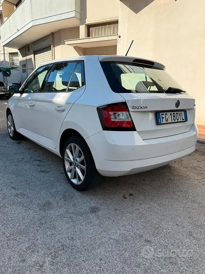 Usata Skoda Fabia Style 90 CV (66 kW) 2017 Bianco Berlina