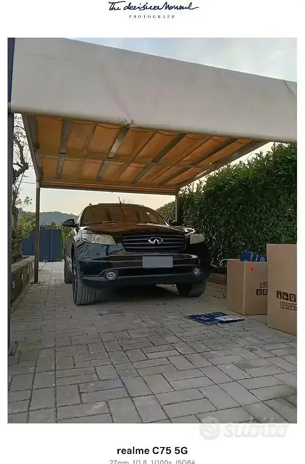 Usata Infiniti Fx35 280 CV (205 kW) 2008 Nero SUV