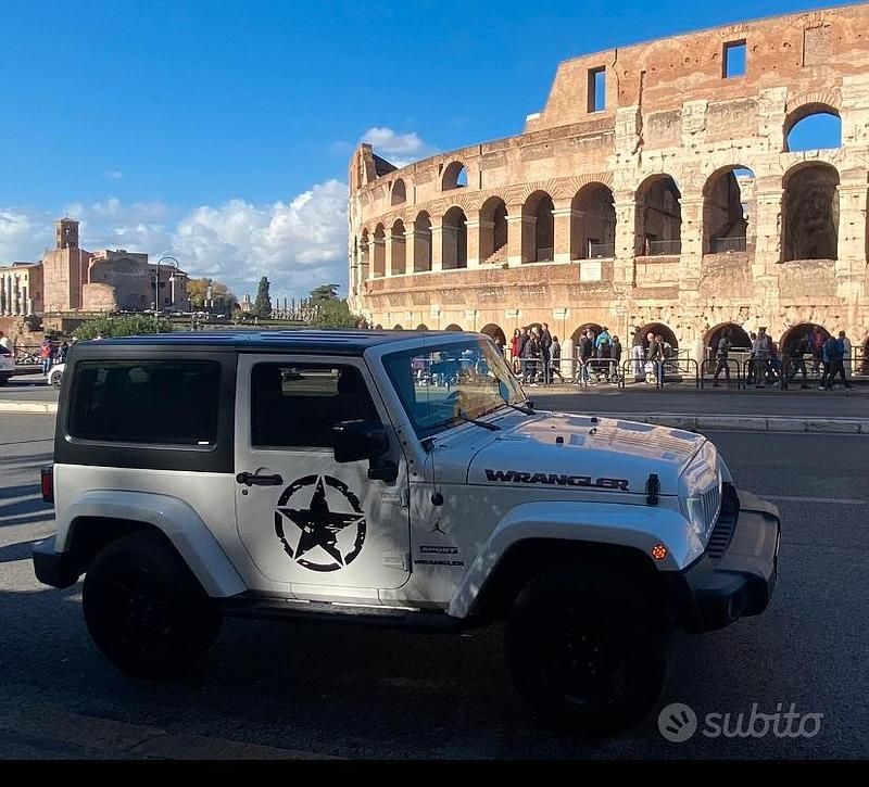 Usata Jeep Wrangler 2013 Bianco SUV