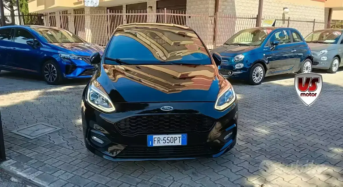Gebraucht Ford Fiesta ST-Line 86 PS (63 kW) 2018 Schwarz Kleinwagen