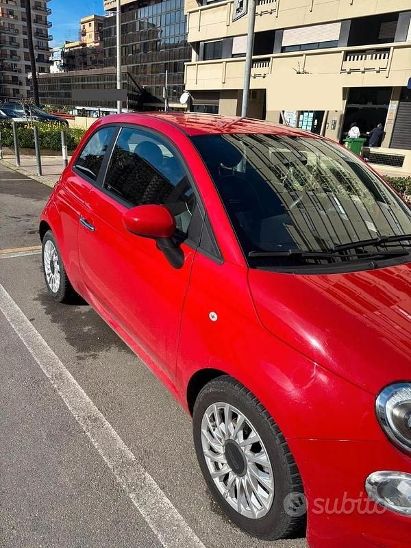 Usata Fiat 500 70 CV (51 kW) 2021 Rosso Utilitaria