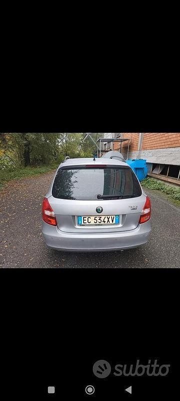 Usata Skoda Fabia 55 CV (40 kW) 2010 Grigio Berlina