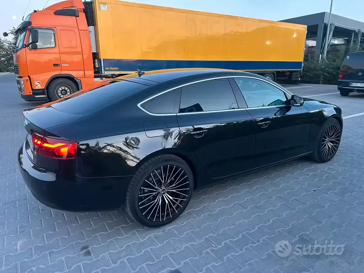 Usata Audi A5 Sportback 177 CV (130 kW) 2013 Nero Utilitaria