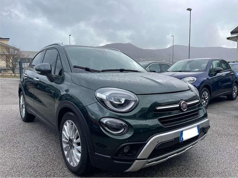 Usata Fiat 500X Cross 120 CV (88 kW) 2019 Verde SUV