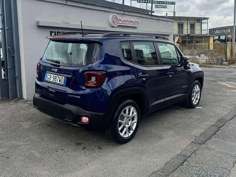 Usata Jeep Renegade Limited 120 CV (88 kW) 2020 Blu/azzurro SUV