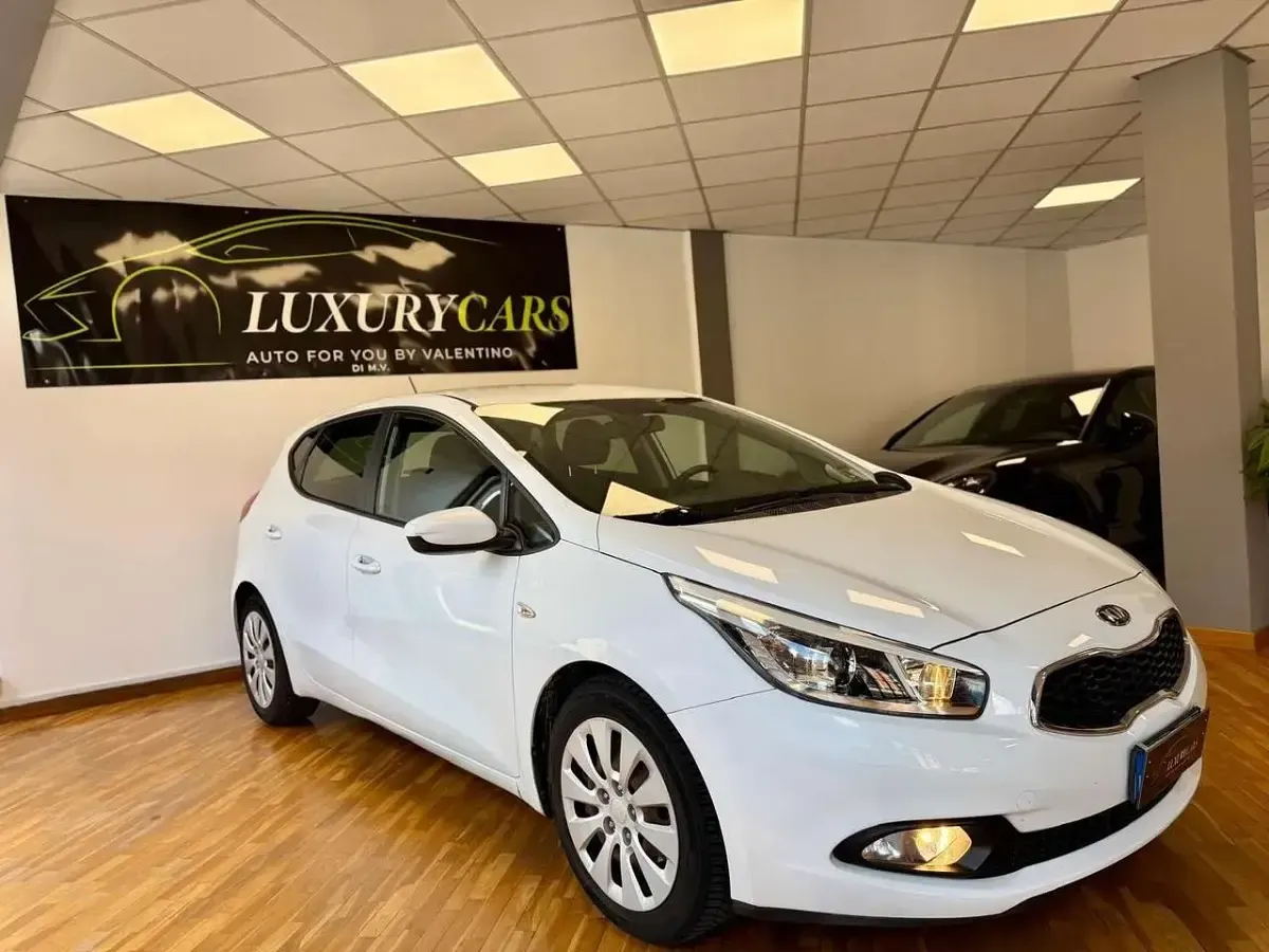 Usata Kia Ceed 99 CV (72 kW) 2014 Bianco Utilitaria