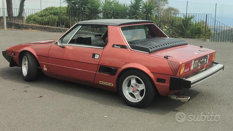 Usata Fiat X 1/9 85 CV (62 kW) 1982 Rosso Cabrio