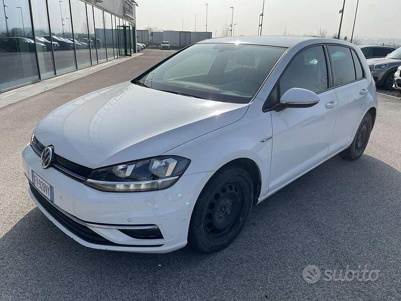 Usata VW Golf VII Highline 131 CV (96 kW) 2019 Bianco Berlina