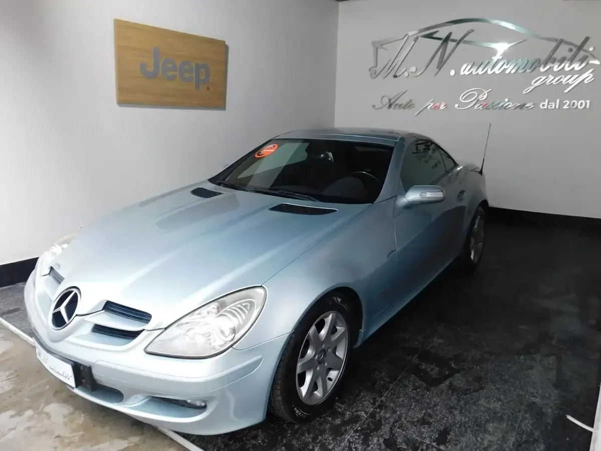 Usata Mercedes SLK200 Edition 163 CV (119 kW) 2004 Grigio metallizzato Cabrio