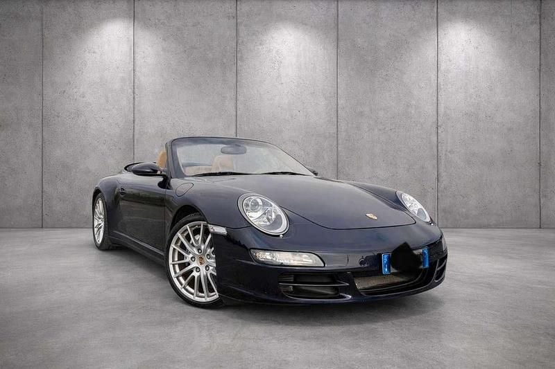 Usata Porsche 997 325 CV (239 kW) 2005 Blu/azzurro Cabrio