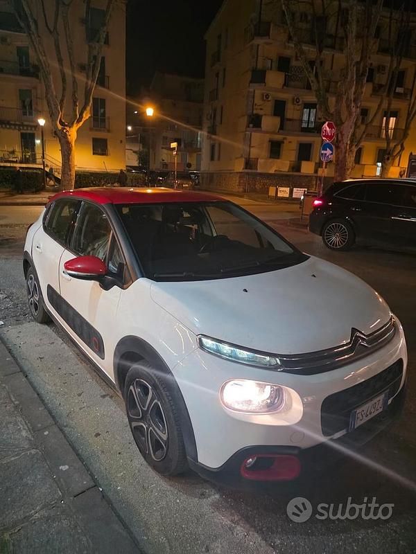 Usata Citroën C3 PureTech 82 CV (60 kW) 2018 Bianco Utilitaria
