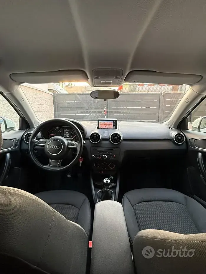 Usata Audi A1 90 CV (66 kW) 2013 Bianco Utilitaria