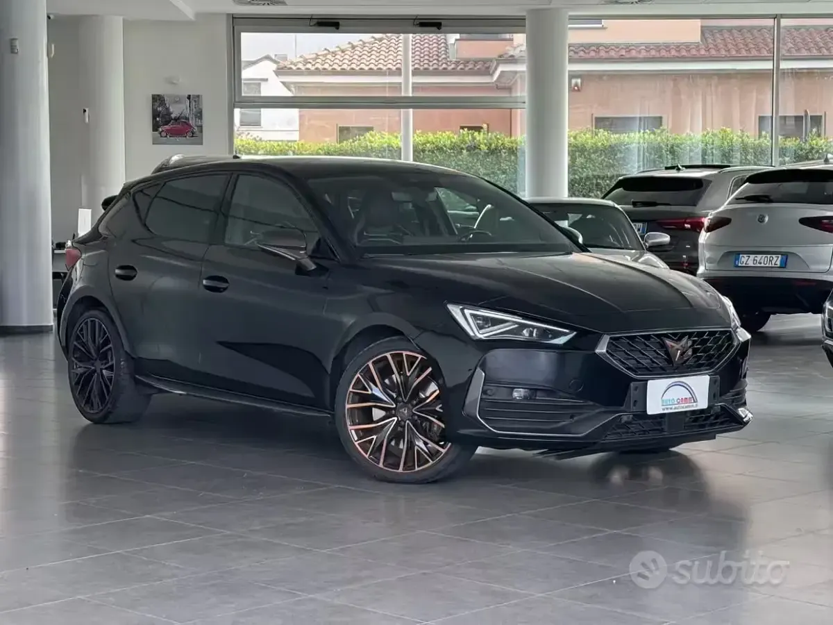 Usata Cupra Leon VZ 245 CV (180 kW) 2023 Nero Berlina