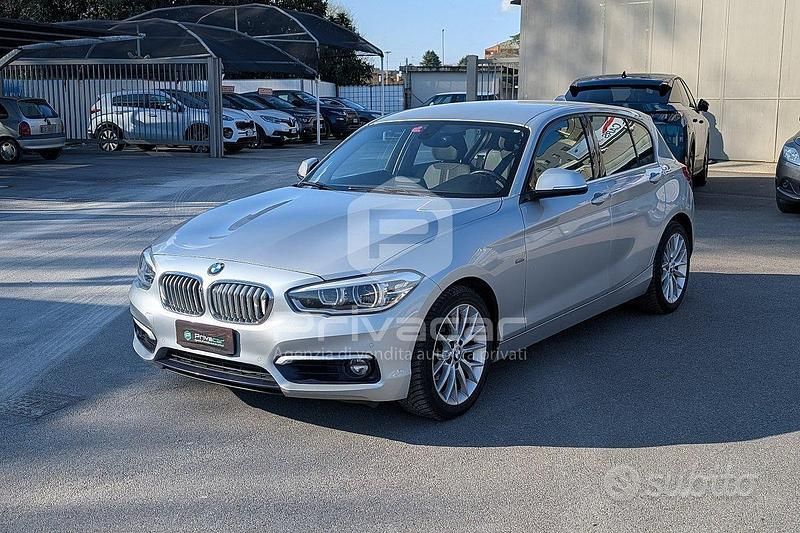 Usata BMW 118 Efficient Dynamics 150 CV (110 kW) 2017 Grigio Utilitaria