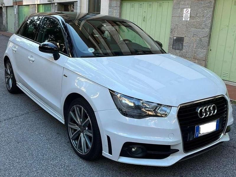 Usata Audi A1 Sportback Admired 90 CV (66 kW) 2013 Bianco Utilitaria