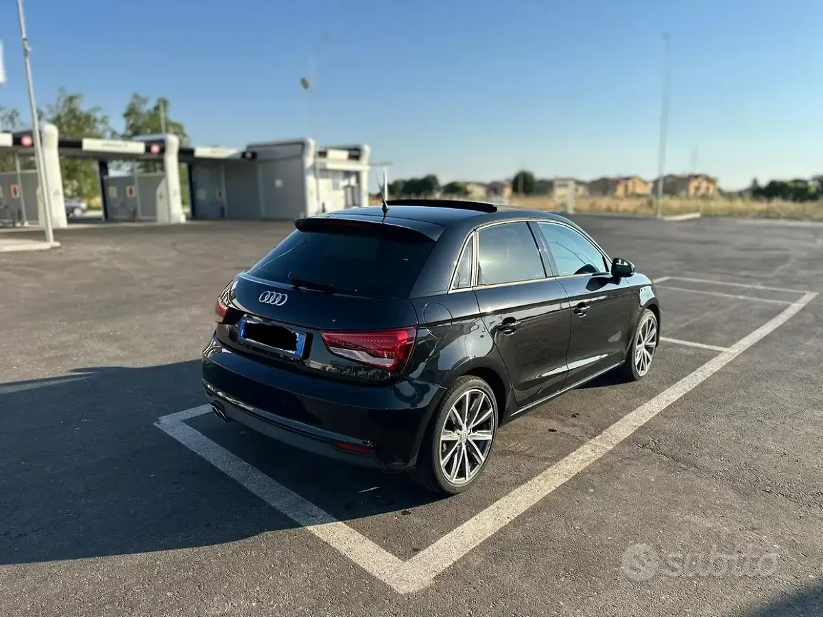 Usata Audi A1 S-Line 125 CV (91 kW) 2018 Nero Berlina