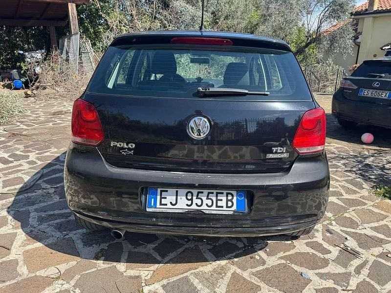 Usata VW Polo Comfortline 90 CV (66 kW) 2011 Nero Utilitaria