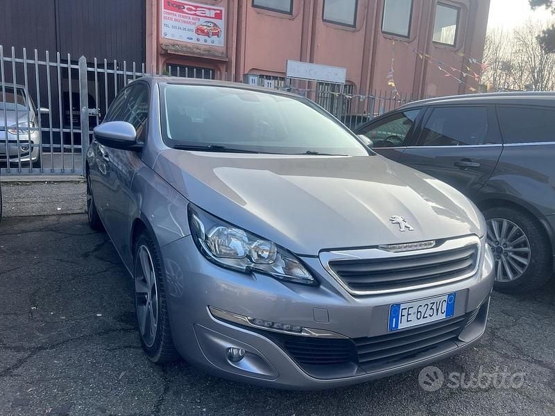 Usata Peugeot 308 Business-Line 99 CV (72 kW) 2016 Grigio Berlina