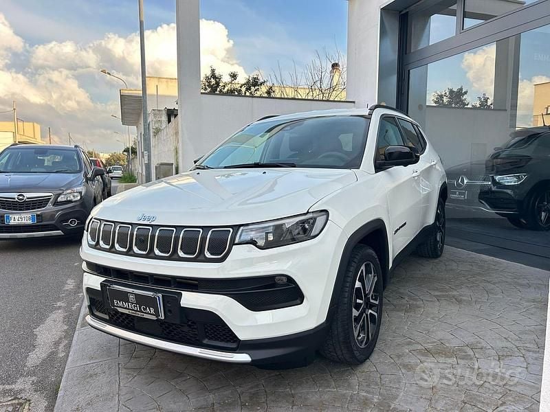 Usata Jeep Compass Limited 131 CV (96 kW) 2022 Bianco SUV