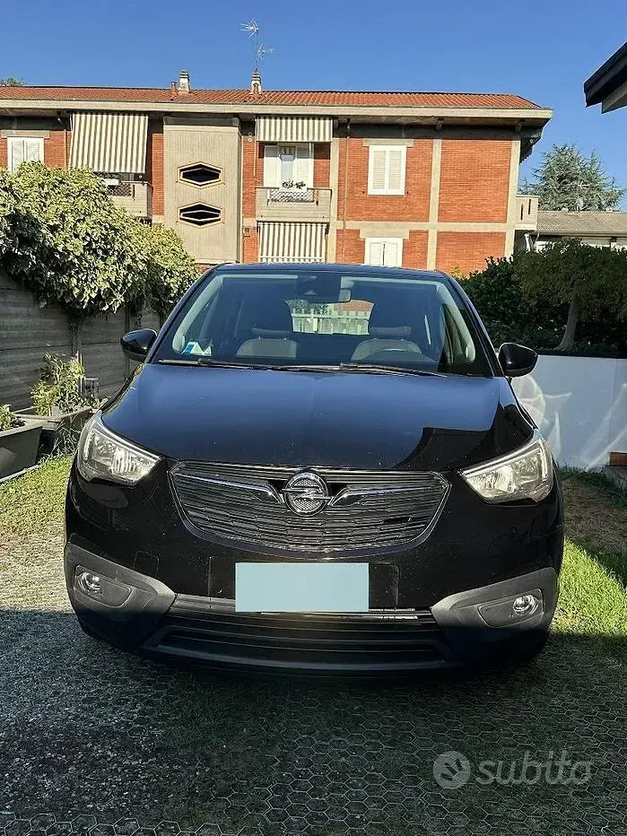 Usata Opel Crossland X 83 CV (61 kW) 2018 Nero SUV