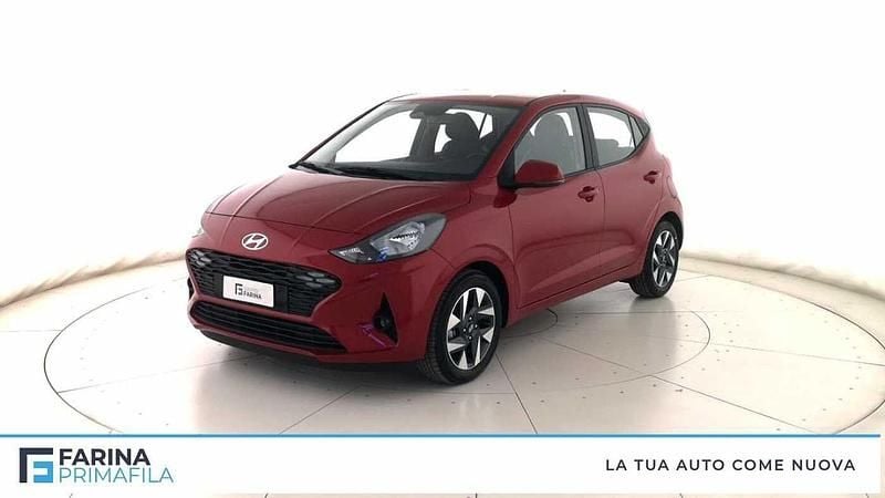 Nuova Hyundai i10 61 CV (44 kW) 2025 Rosso Utilitaria