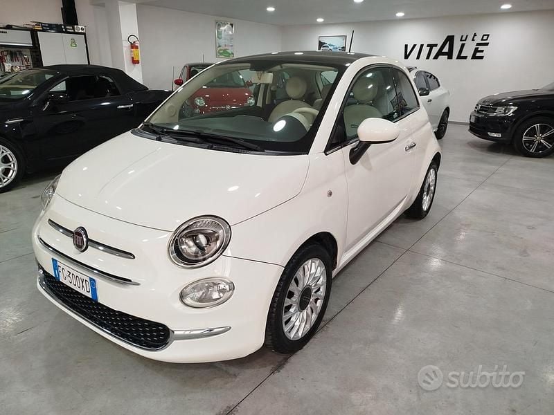 Usata Fiat 500 Lounge 69 CV (50 kW) 2017 Bianco Berlina