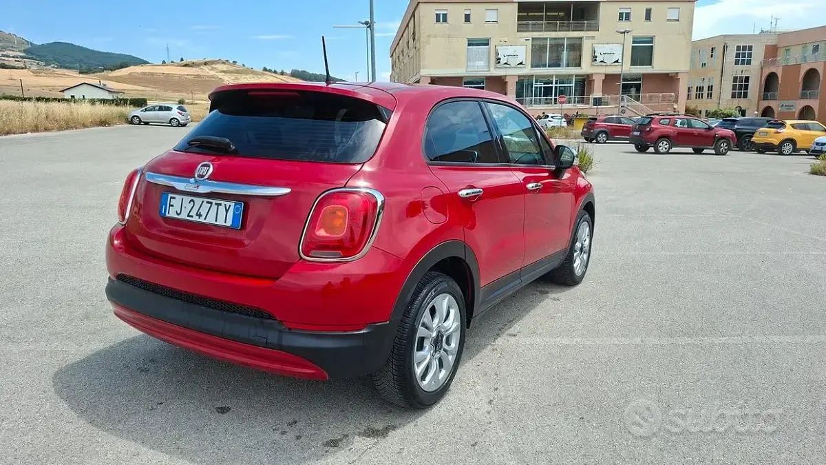 Usata Fiat 500X S 95 CV (69 kW) 2017 Rosso SUV