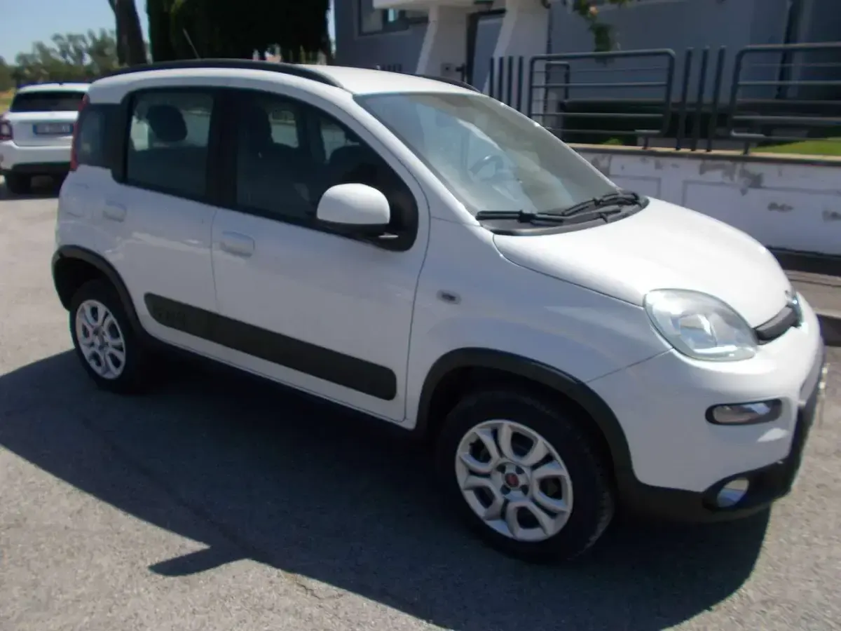 Usata Fiat Panda 4x4 S 95 CV (69 kW) 2017 Bianco Utilitaria
