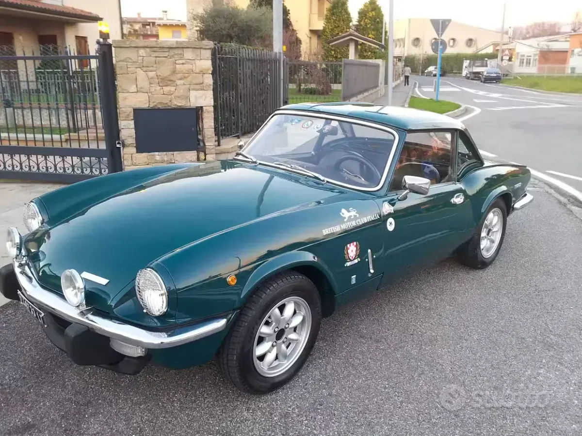 Usata Triumph Spitfire 1970 Verde Cabrio