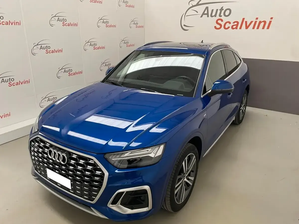 Usata Audi Q5 S-Line 204 CV (150 kW) 2022 Blu SUV