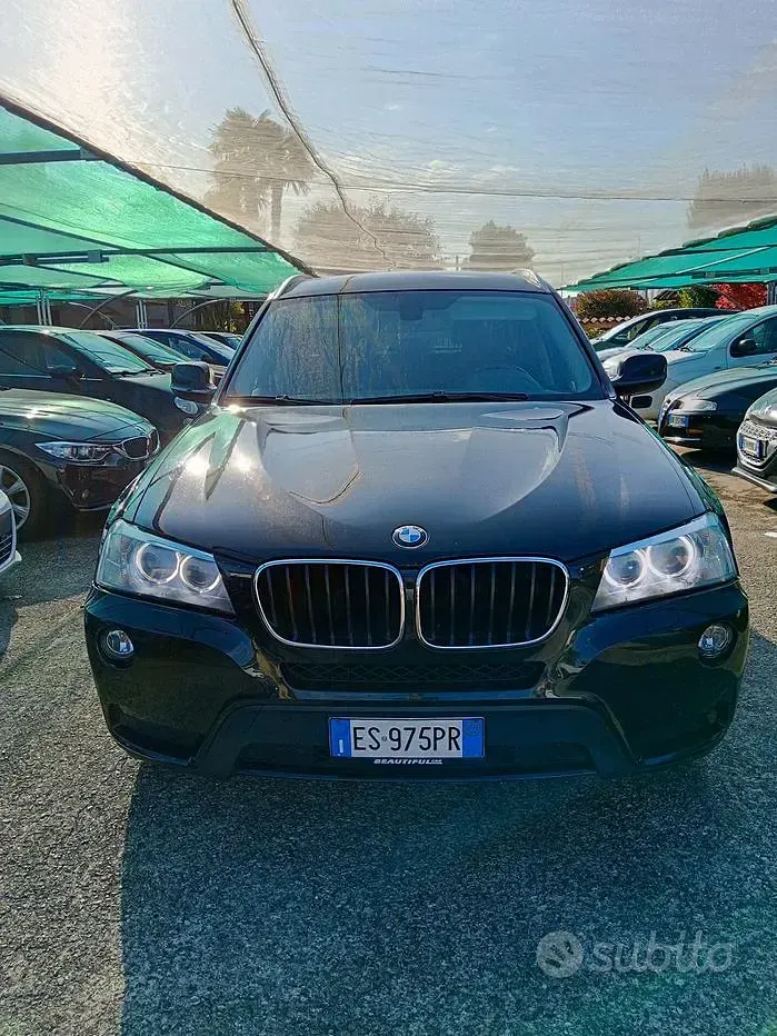 Usata BMW X3 184 CV (135 kW) 2013 Nero SUV