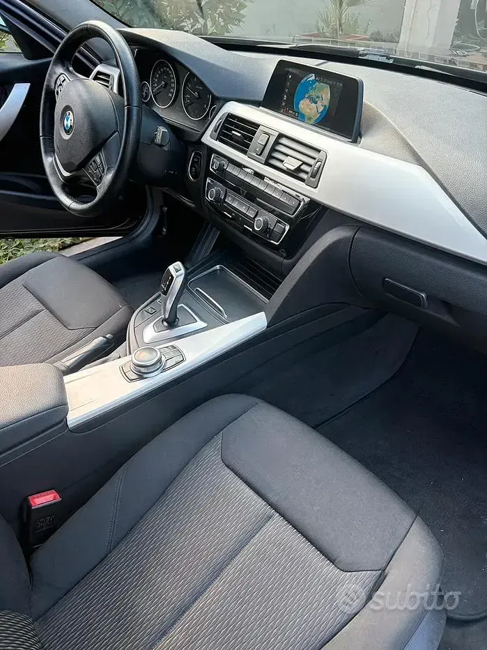 Usata BMW 316 Advantage 116 CV (85 kW) 2019 Nero Station wagon