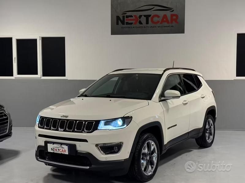 Usata Jeep Compass Limited 140 CV (102 kW) 2018 Bianco SUV