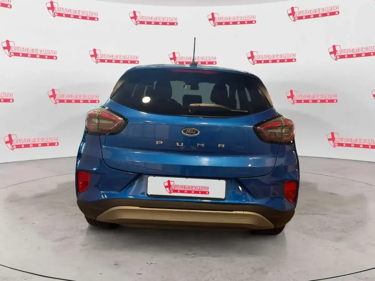 Usata Ford Puma Titanium S 125 CV (91 kW) 2020 Blu/azzurro SUV