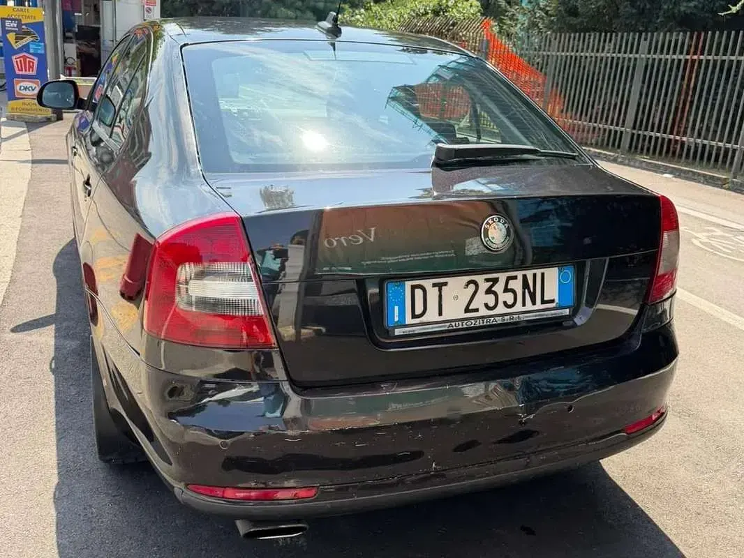 Usata Skoda Octavia Ambition 102 CV (75 kW) 2009 Nero Berlina