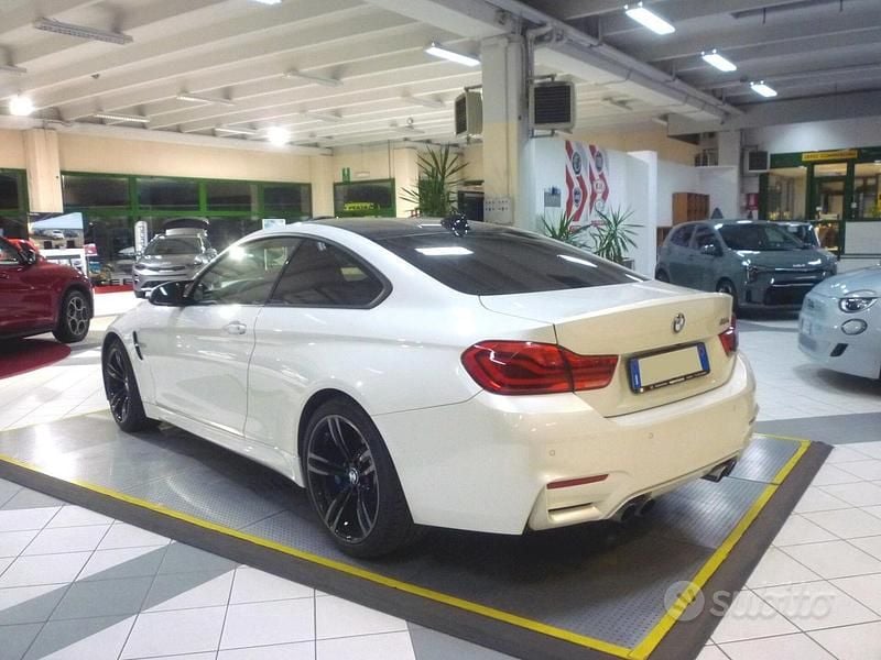 Usata BMW M4 Efficient Dynamics 431 CV (317 kW) 2017 Bianco Coupé
