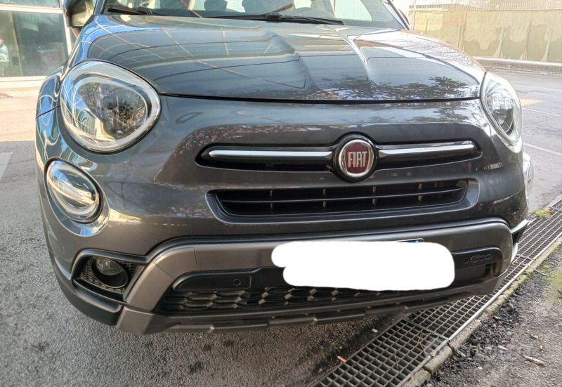 Usata Fiat 500X Cross 95 CV (69 kW) 2019 Grigio SUV