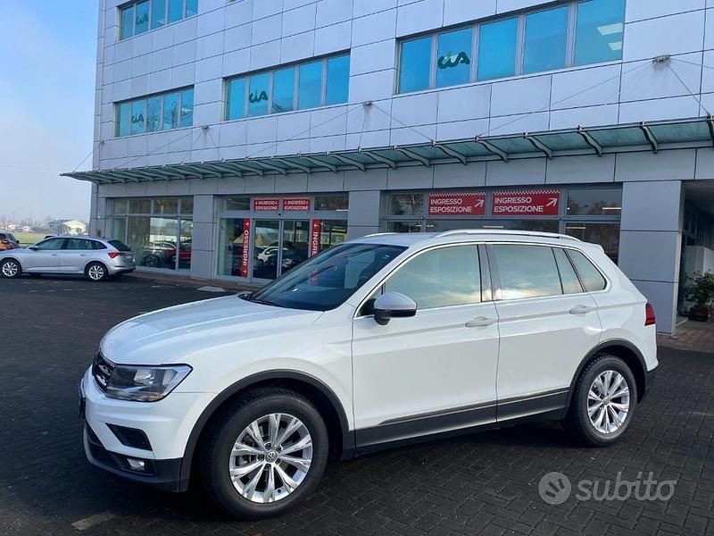 Usata VW Tiguan Business 150 CV (110 kW) 2020 Bianco SUV