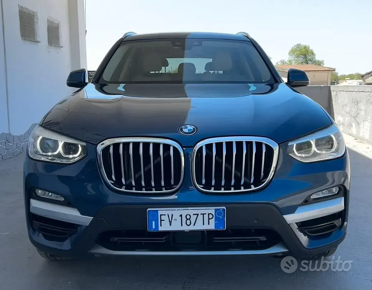 Usata BMW X3 xLine 190 CV (139 kW) 2019 Blu/azzurro SUV