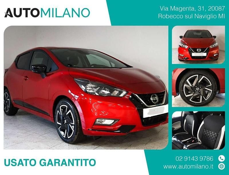 Usata Nissan Micra 125 CV (91 kW) 2023 Rosso Utilitaria