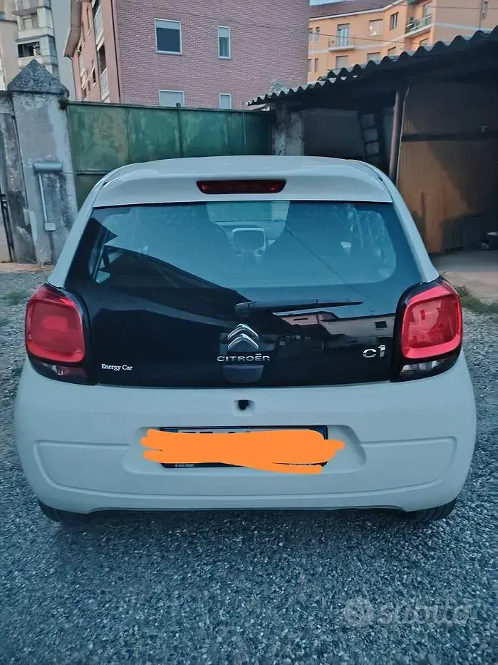 Usata Citroën C1 69 CV (50 kW) 2016 Bianco Utilitaria