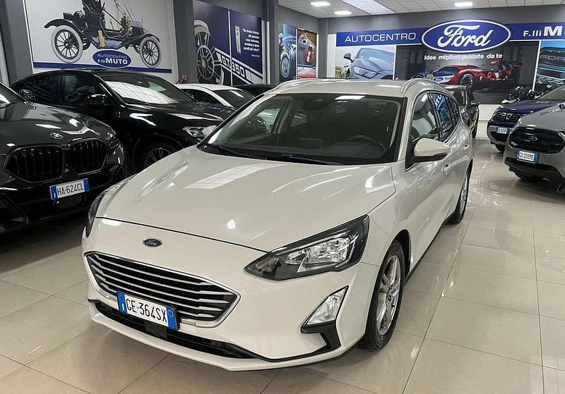 Usata Ford Focus Active 120 CV (88 kW) 2021 Metropolis white Station wagon