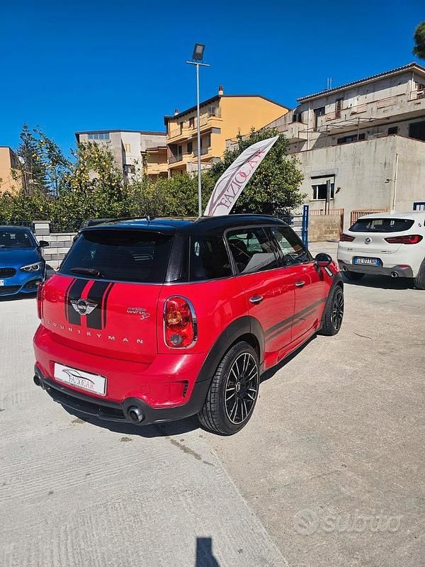 Usata Mini Cooper 2014 Rosso Utilitaria