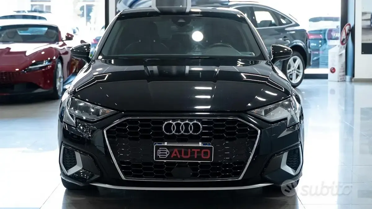 Usata Audi A3 Black Edition 150 CV (110 kW) 2022 Nero Berlina