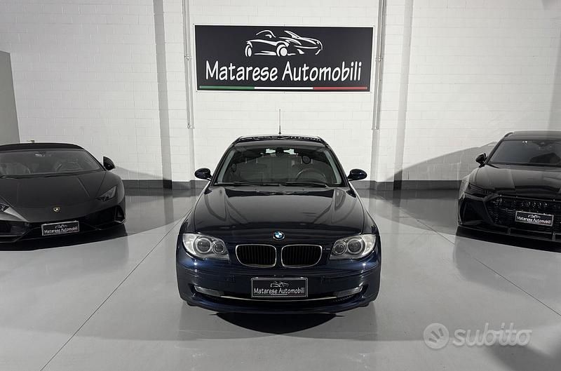 Usata BMW 116 116 CV (85 kW) 2007 Blu Utilitaria