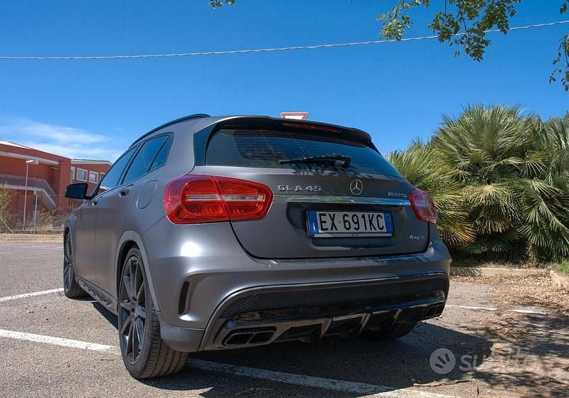 Usata Mercedes GLA45 AMG AMG 360 CV (264 kW) 2014 Argento SUV