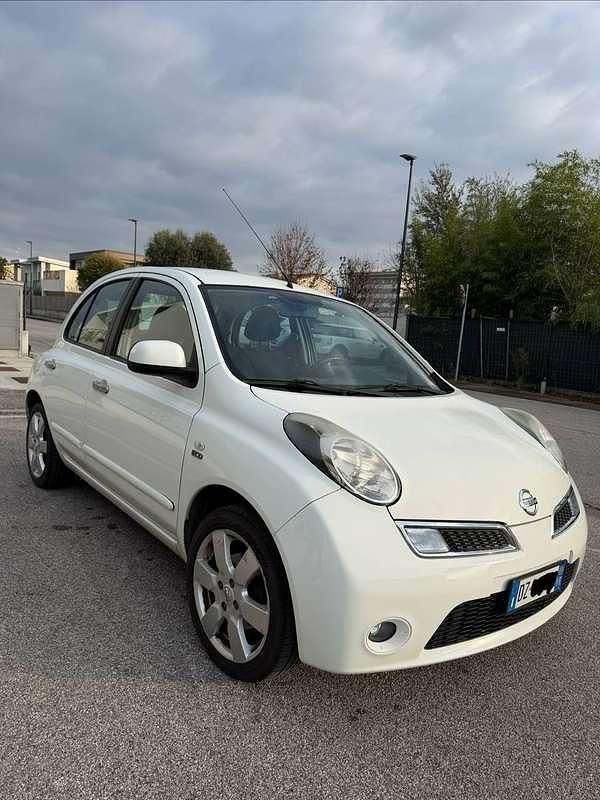 Usata Nissan Micra 79 CV (58 kW) 2009 Bianco Utilitaria