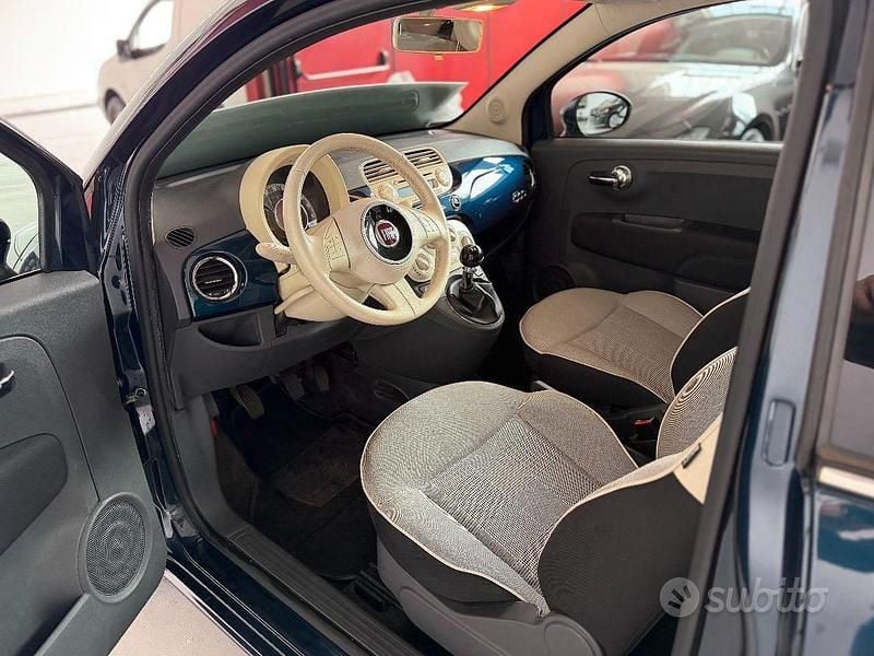 Usata Fiat 500 Pop 69 CV (50 kW) 2014 Blu Utilitaria